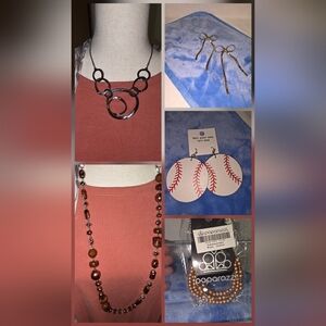 5 For $15 Earrings, Necklace & Bracelet
